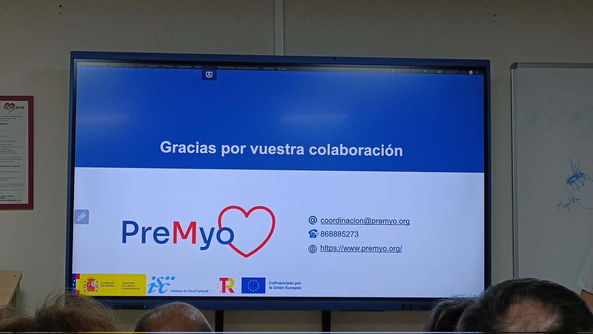 CardioHULP's tweet photo. 🫀 @angel84ma nos ha presentado el proyecto #PreMyo del cual forma parte: estudio que recoje una cohorte de pacientes para determinar biomarcadores de precisión para mejorar el diagnóstico de la miocarditis. 

📍 Toda la información recogida en la página https://t.co/YlnDwxoSeP https://t.co/uJRrbszNee