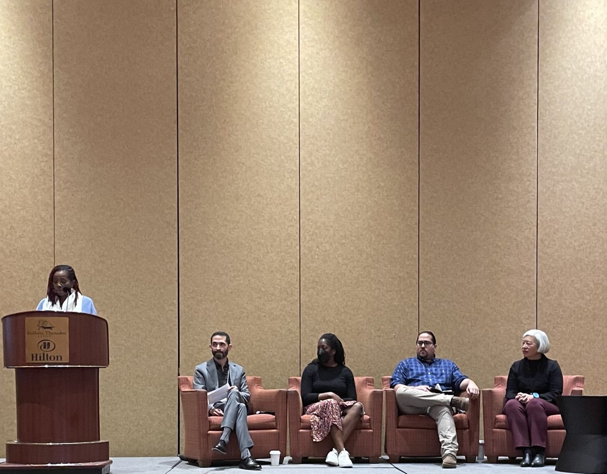 What an honor to share the main stage of the <a href="/NMCSummit/">National Multicultural Conference & Summit</a> for a panel discussion, convened by Batsirai Bvunzawabaya, Ph.D., w/ <a href="/DavidPRivera/">David Rivera</a>, shola shodiya-zeumault, and Ben Ototivo. As we discussed wayfinding as a framework for navigating our careers. multiculturalsummit.org/conference-the…