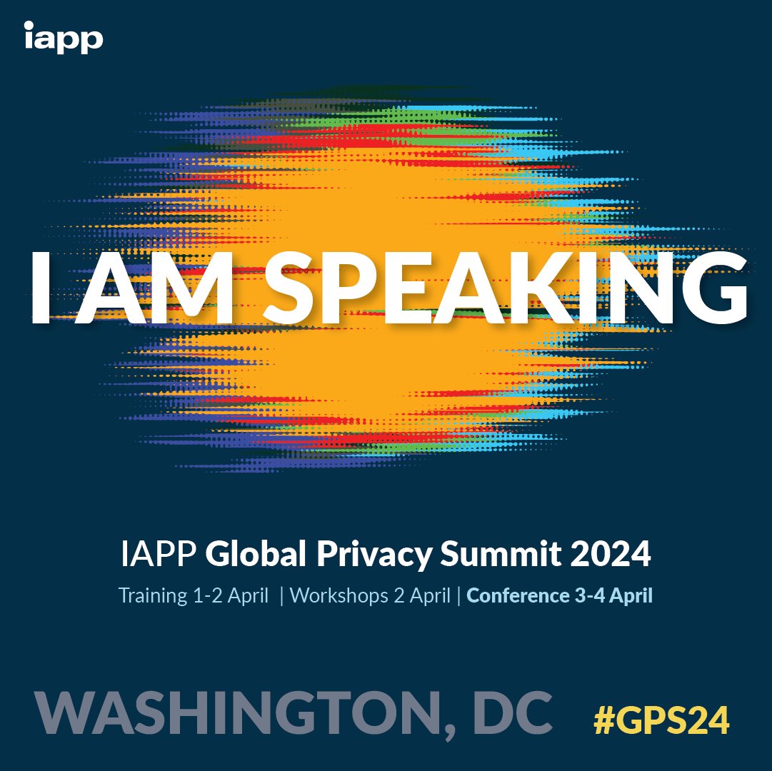 We are excited to share that our Sr. VP of Legal in Houston, Lawrence Brown, will be speaking at the @PrivacyPros Global Privacy Summit 2024! Join us in exploring the latest insights and trends in privacy.

Be part of the conversation.
🔗 iapp.org/conference/glo…

#GPS24