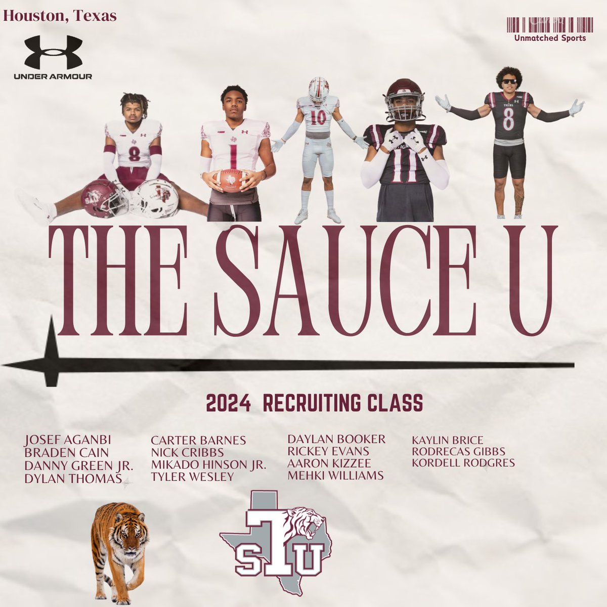 The Sauce U Just Got Better 🐅 #TheSauceU #TSU @dishman_cris