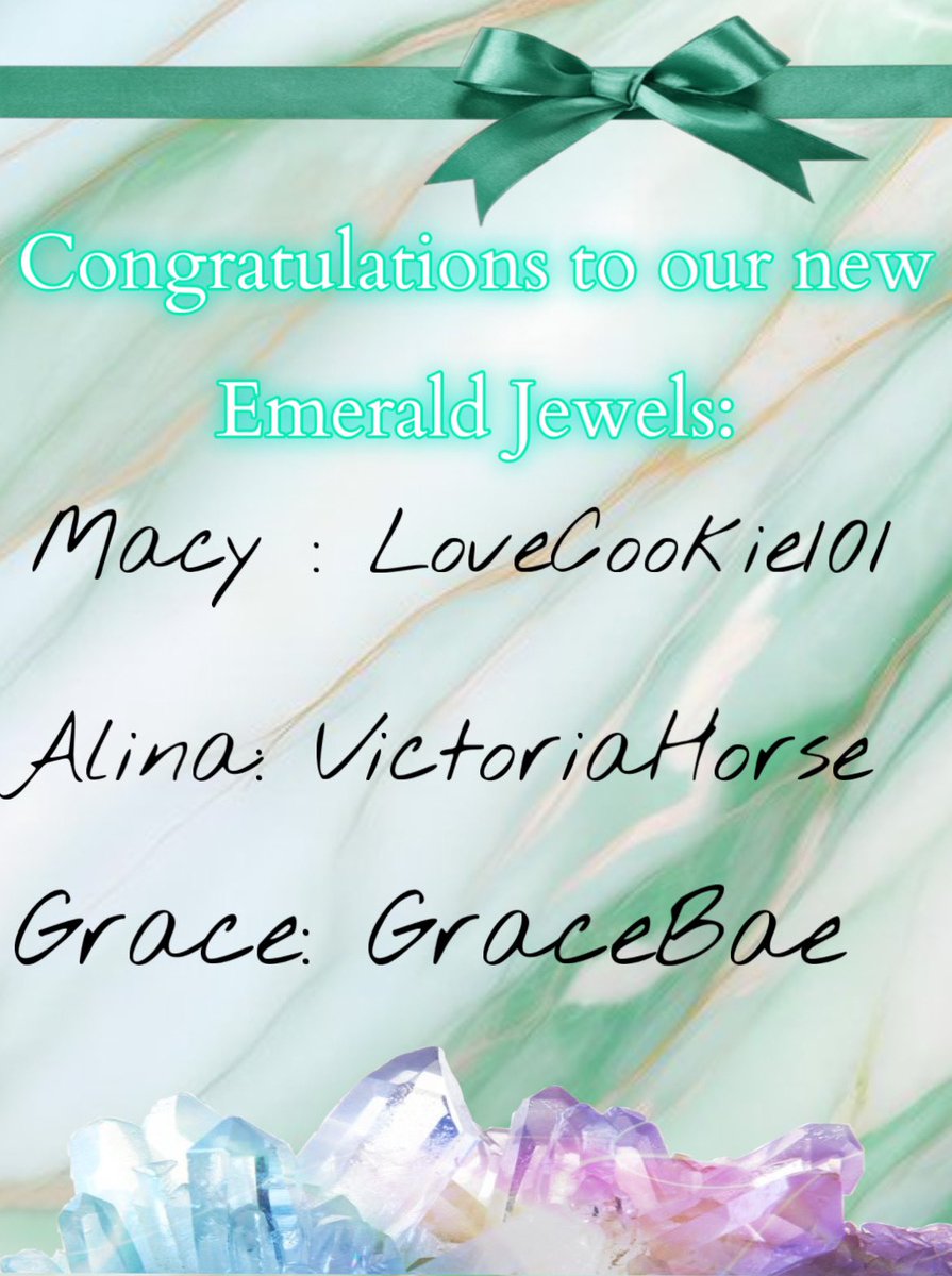 EmeraldsMSP's tweet photo. Congratulations Macy, Alina, and Grace!💚💎 @lovecookie_101 @midnightdiors @gracebaemsp https://t.co/m2wGyz6LGT