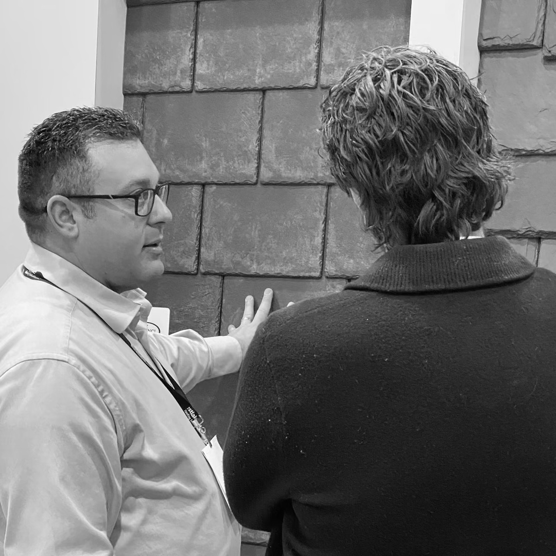 DaVinciRoof's tweet photo. A timeless look and reliability that endures. That's what you get with DaVinci's composite roofing tiles. 

It's the last day of @RoofingExpo - don't leave until you've stopped by our booth 5335 with the @WRRS_Roofing family of brands! #IRE21024 https://t.co/1nMqK9NAHg