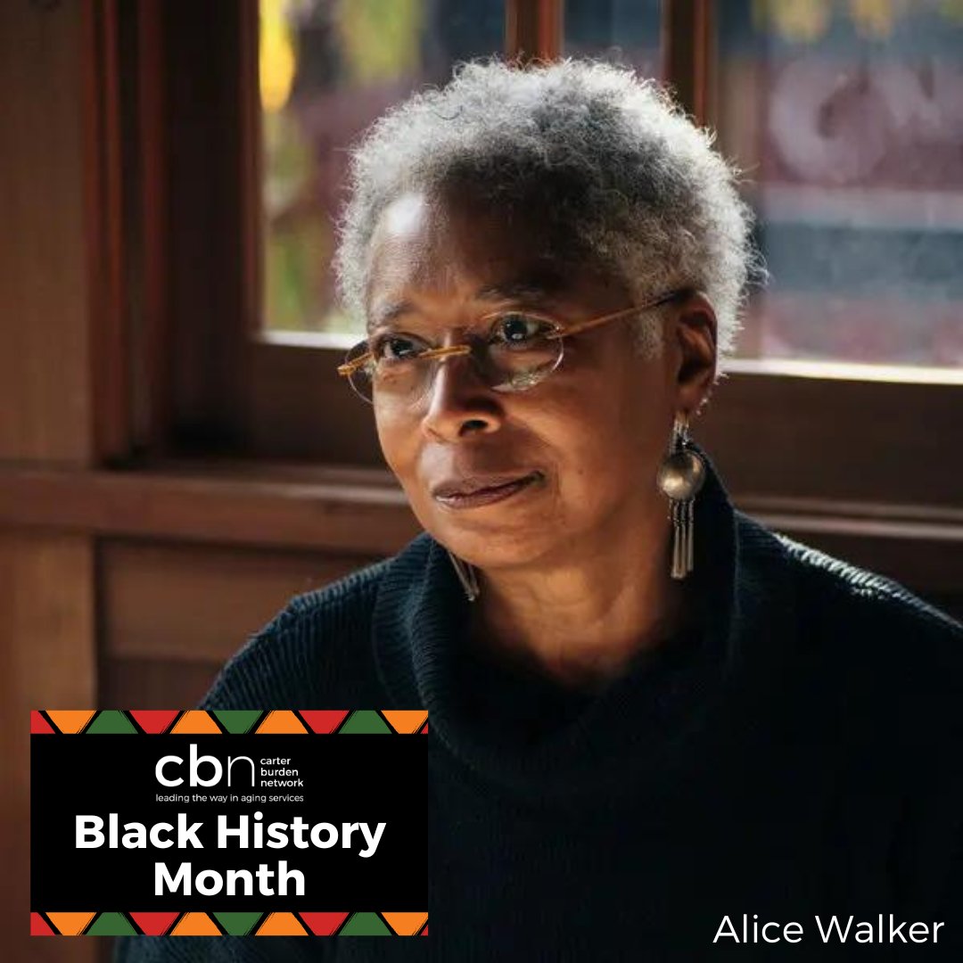 Happy Black History Month! Alice Walker is an American novelist, poet, Pulitzer Prize winner, and human rights activist. Walker has published many bestselling novels and short stories, discussing topics such as Civil Rights, heartbreak, emotional healing, women and sexuality.