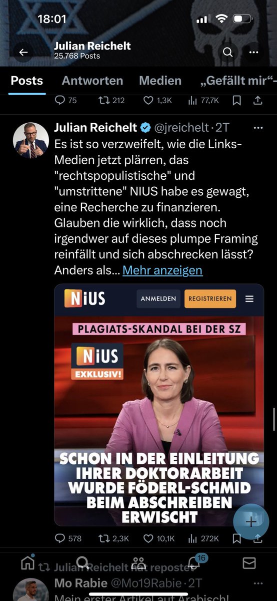 barbaratoth's tweet photo. Ich würde das Hetze nennen:
#afs #nius #plagiatsjäger https://t.co/SHn7qdaSKD
