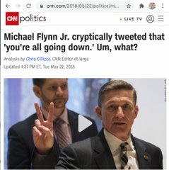 douglittlejr's tweet photo. @AWodz1234 @john_faidutti @LindseyGrahamSC @MarkMeadows @NikkiHaley @SecretService @HouseGOP @SpeakerMcCarthy @realDonaldTrump April '18,  Cohen father in law loan leaked, bout month later an emotional Flynn Jr in protecting his dad brought into question who all was in going down.  
The excerpt below back then indicates Flynn Jr may be pointing to inner circle peeps more plausible, arguable #ChicagoLoan https://t.co/d4KDSC9GoJ