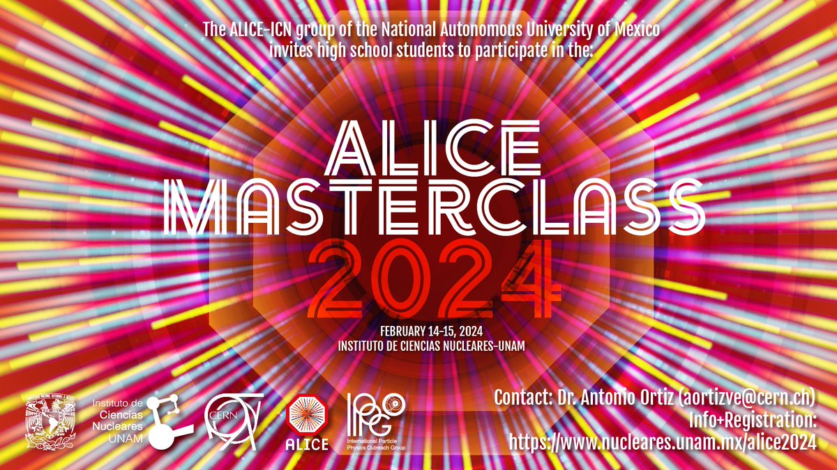 icnunam's tweet photo. #QueNoSeTePase
Mañana es el último día para que te registres en el #alicemasterclass
Resgitrate aquí 👇https://t.co/SYloAexbTv https://t.co/kkv7oRJjMg