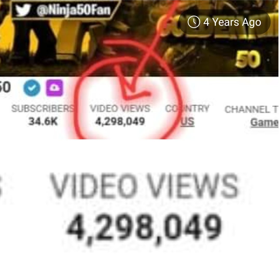 4 yrs ago today. Never let anyone tell you that YOU can't do it. Between my two channels over 300 million views. If I ever went full time and never slowed down I could only imagine.