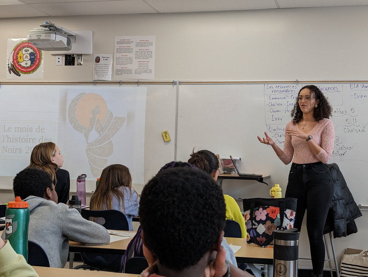 Merci à Diana Nti d'avoir gérer l'atelier 1001 artistes d'Afrique avec nos élèves. C'est une façon extraordinaire de célébrer non seulement la semaine de français langue seconde mais aussi le mois de l'histoire des noirs.<a href="/cpf_sk/">CPF Saskatchewan</a> <a href="/RCSD_No81/">YQR Catholic Schools</a> <a href="/StKateriRegina/">St.KateriRegina</a>