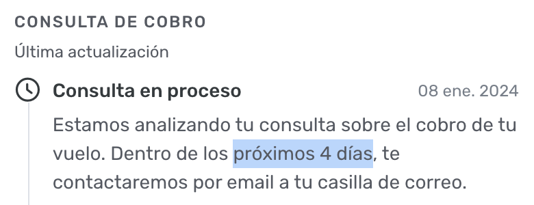 sestrella_h's tweet photo. @DespegarEc el 8 de Enero se comprometieron a darme una respuesta en 4 días, no lo hicieron. La anterior semana lo escalaron a gerencia reconociendo que mi caso ya tenía mucho tiempo y se comprometieron a dar una respuestas en 72 horas, no lo hicieron. Siguen pasando los días. https://t.co/uP0huihUcA