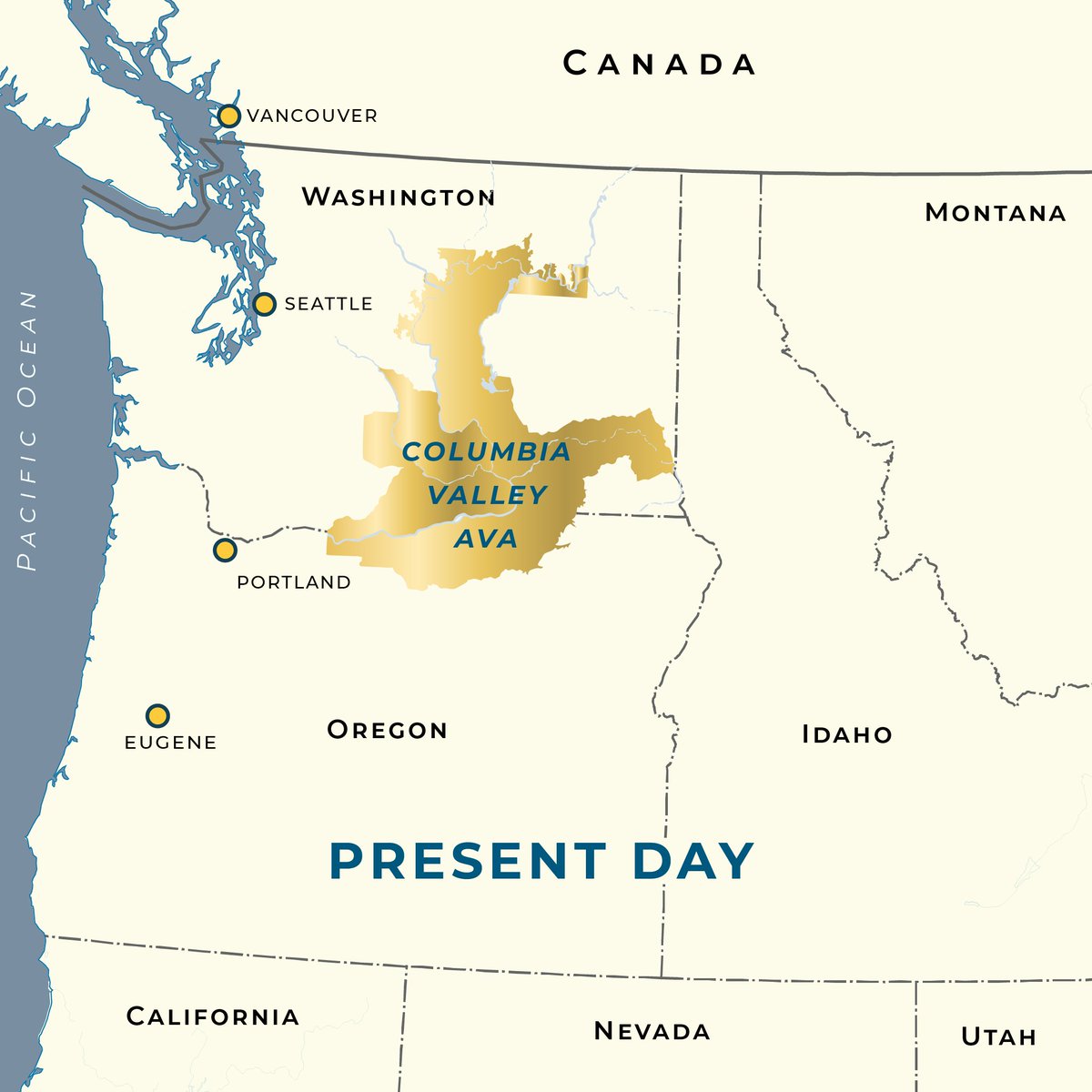 MetierWine's tweet photo. Fifteen-thousand years in the making, the Columbia Valley encompasses over a quarter of the state and is home to over 99% of Washington’s wine grapes. Totaling over 11 million acres and rich with geological history, we're proud to make our wine with the finest Washington offers. https://t.co/k04su4XEnP