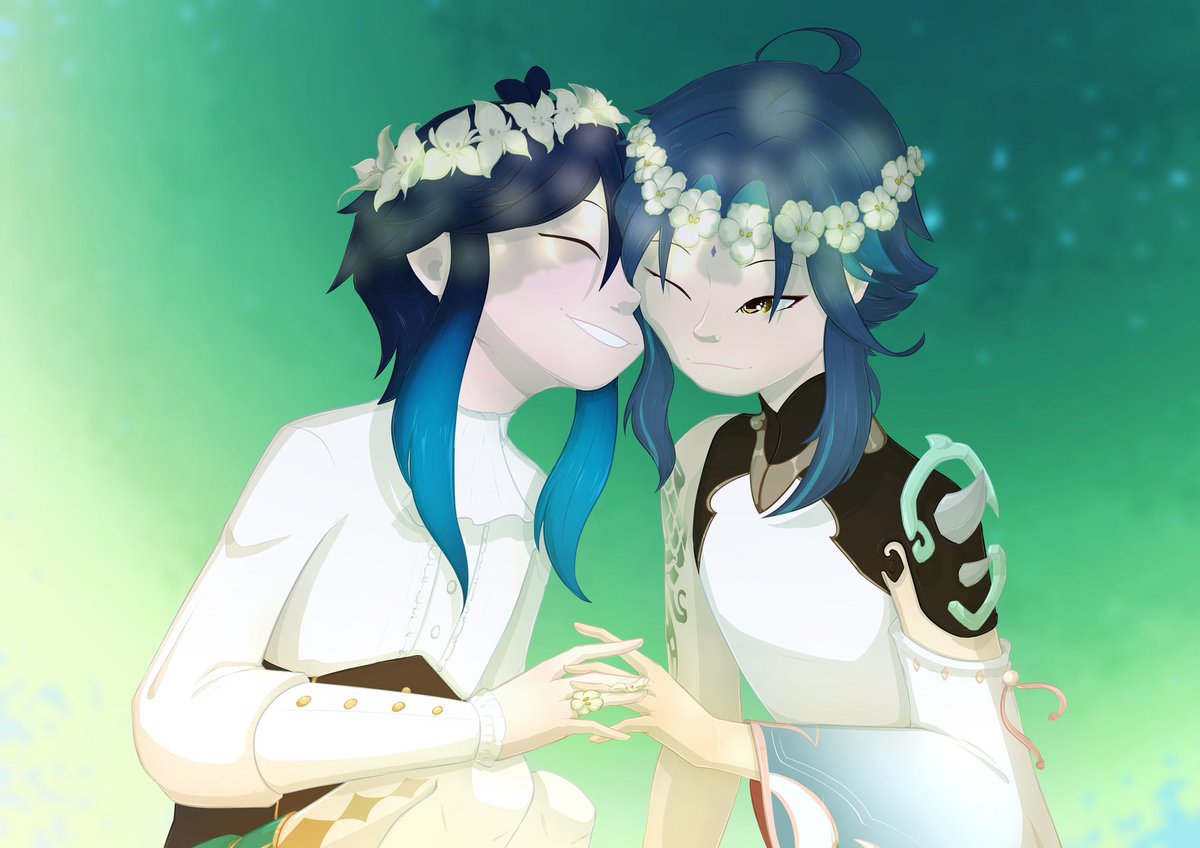 nuletena's tweet photo. Day 5 - Till death do us apart - Poetry

#Genshin_Impact #GenshinImpact #Genshin
#Xiao #Venti
🎼 #XiaoVen 🎼
#XiaoVenWeek - #XiaoVenWeek2024 https://t.co/5REXmP5px1