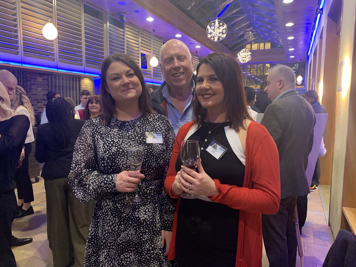 We’re here in London at the @StudyUCEM awards evening celebrating Leanne’s nomination for Rising Star. Good luck to everyone shortlisted! #AwardsEvening #UCEM #ApprenticeshipsForAll