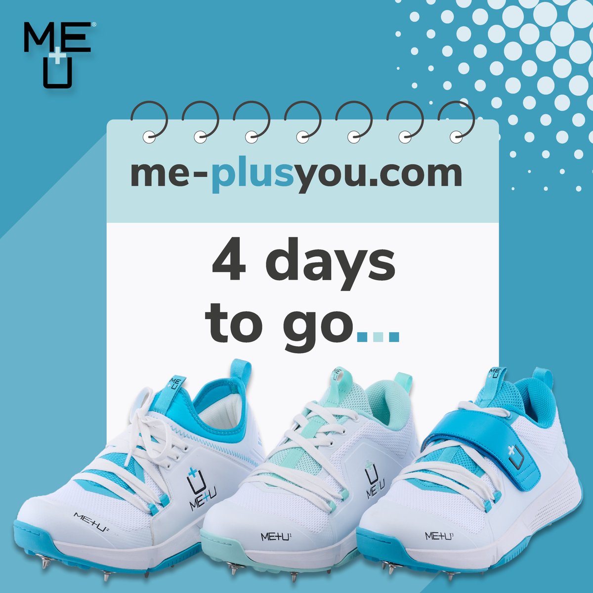 Only 5 sleeps and 4 days until the launch of our website! From left to right we have the Men's All Rounder, the Women's All Rounder and the Men's Bowler. Each have unique features, these promise to be comfortable and stable, GAME-CHANGERS! me-plusyou.com