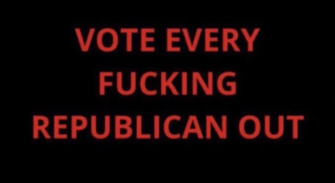 #Obstructionist  #VoteEveryRepublicanOUT #VoteBlueToStopTheStupid #VoteBlueToSaveDemocracy