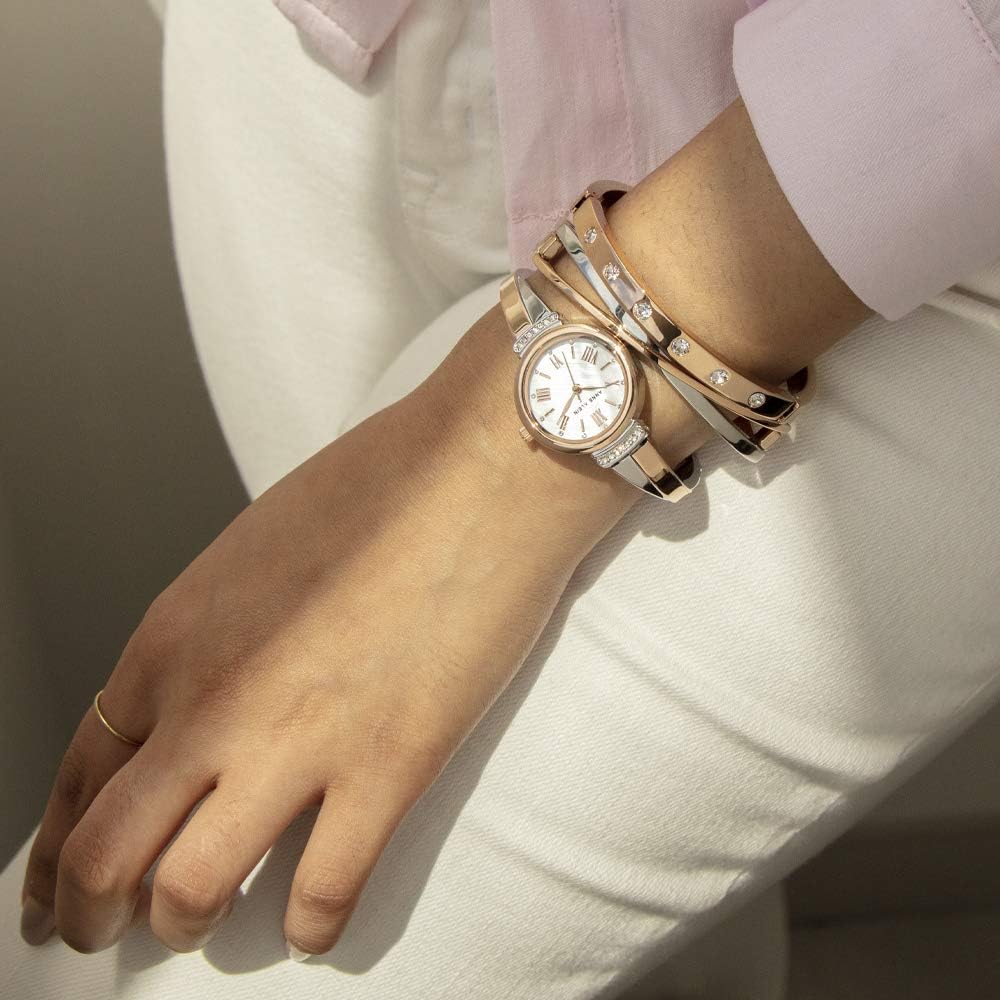 Anne Klein Women's Premium Crystal Accented Bangle Watch Set, AK/2245 #ad #giftideas #fashion #lifestyle #valentines #luxurywatches #timepiece #clothing #AnneKlein #accessories #women #amazonchoice #wristwatch #jewelry 

Shop here: amzn.to/3Usoghc