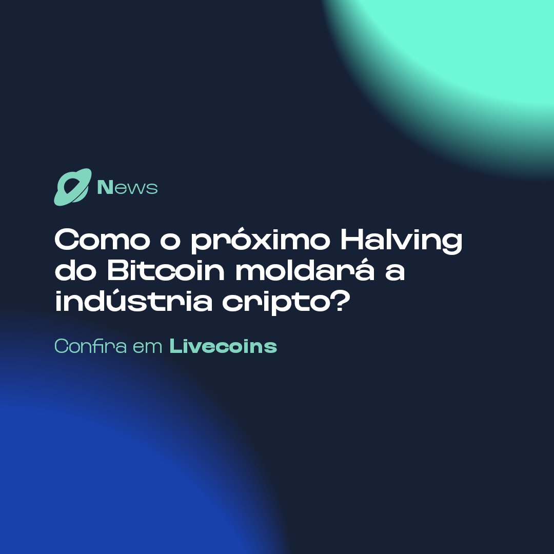 Como o próximo Halving do Bitcoin pode impactar a industria cripto? Confira  no nosso Link da Bio!