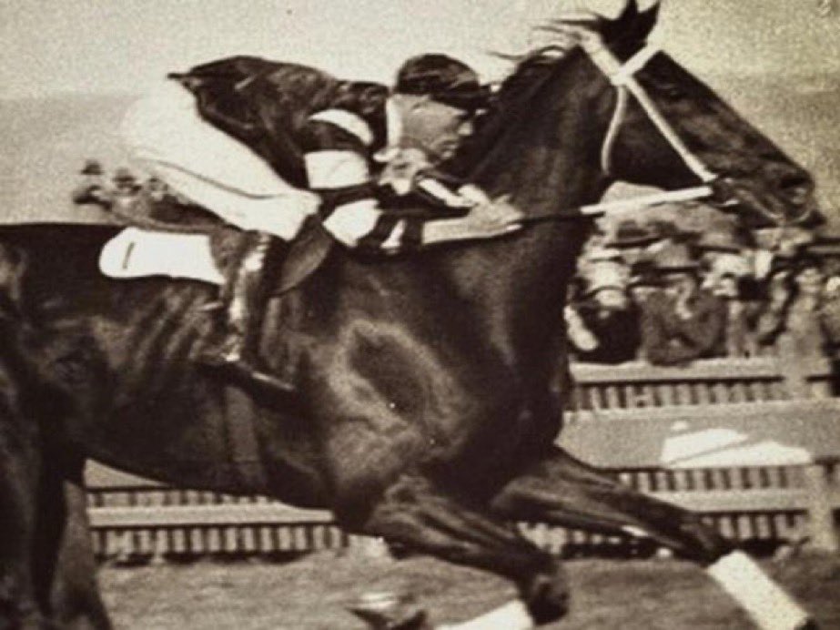 Frank Hayes was a jockey who suffered a fatal heart attack and died in the middle of a race in 1923. 

His body, however, remained on the saddle throughout the race, as his horse called 'Sweet Kiss' - crossed the finish line ahead of the rest, thus winning the race. 

This was