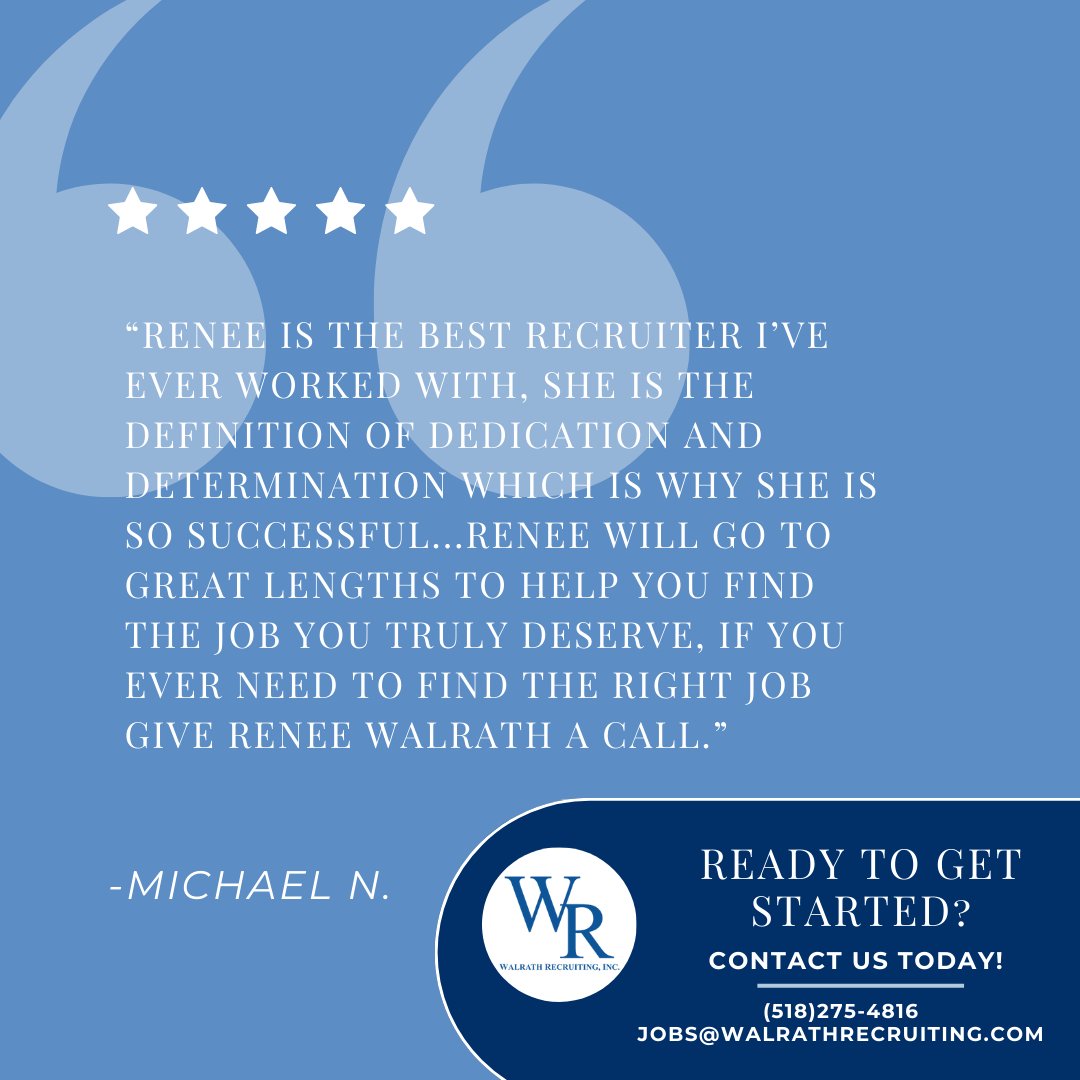 We were pleased to guide you on your job search, Michael! Thank you for the kind review! 🌟

#recruiter #candidatereview #jobsearch