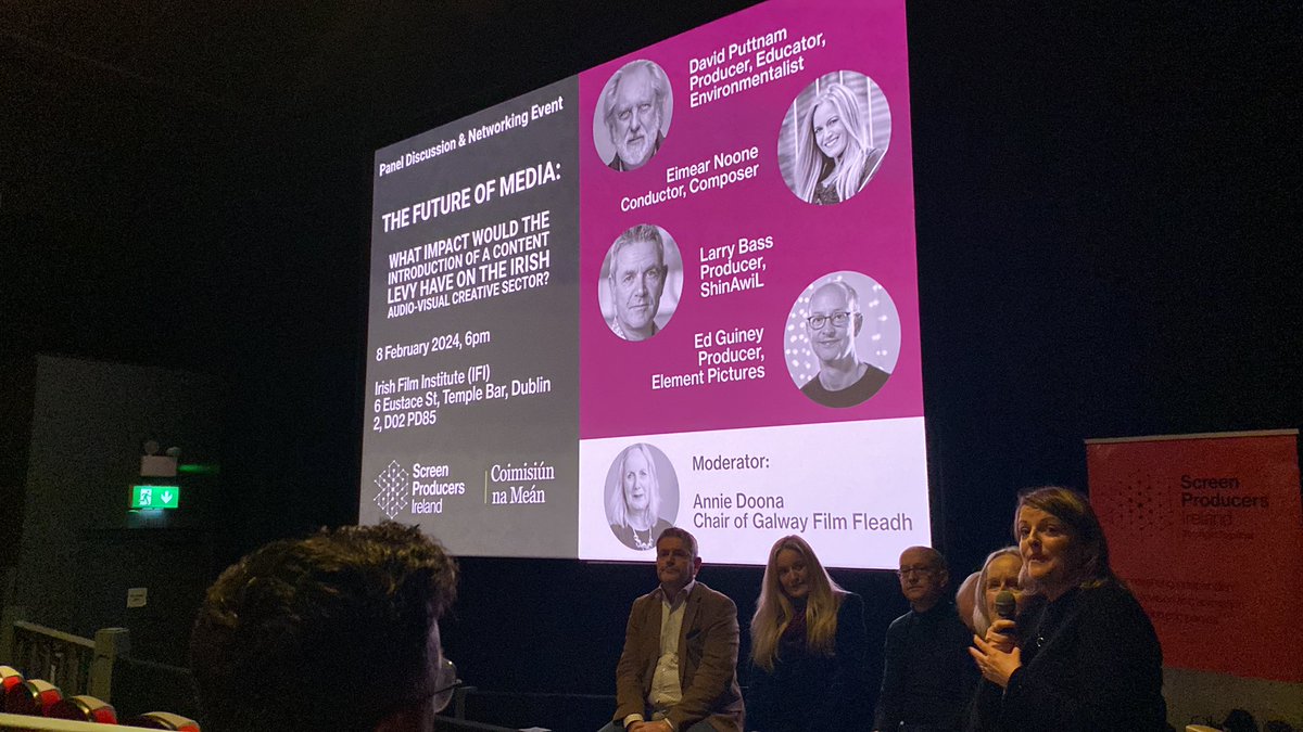 _avenueprod's tweet photo. Thanks to the team @screenproducers  for organising such a wonderful and informative event on the possible introduction of a levy

#film #IrishFilm #IndyFilm #avenueproductions #Creative #FilminIreland https://t.co/TxmkQThnZE