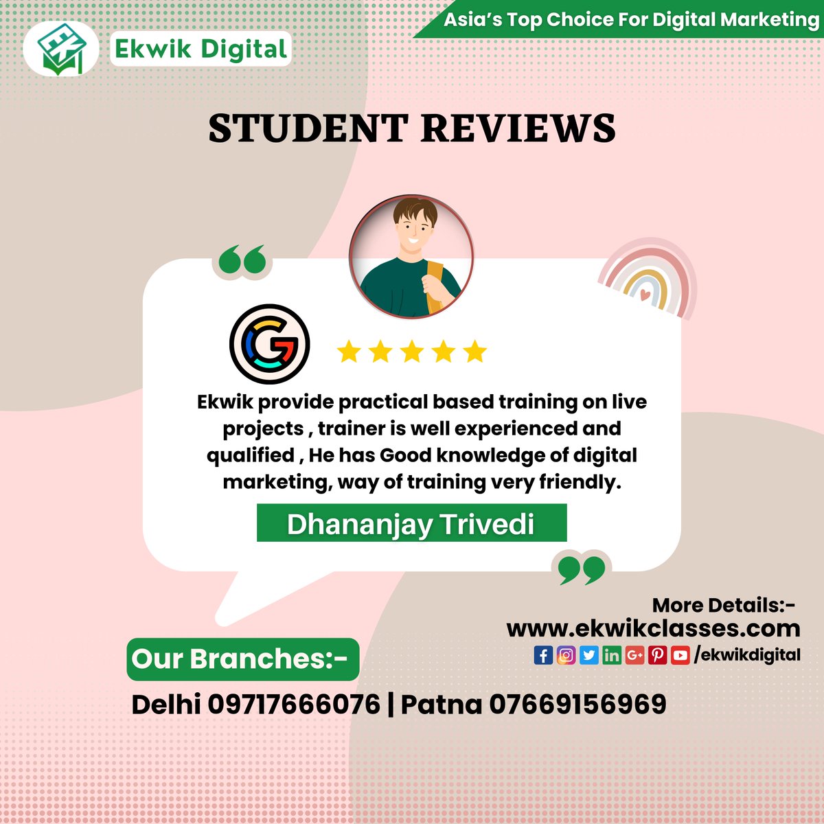 Ekwik_Digital's tweet photo. " Student Reviews " https://t.co/HDKnNfSfWD