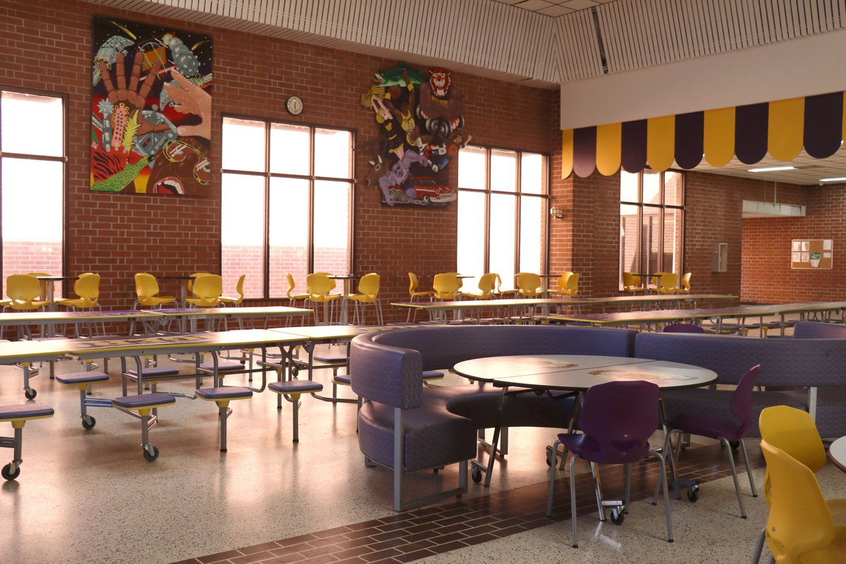 Flo1Schools's tweet photo. Florence 1 is always on the move! While students were off today, new furniture was moved into the cafeterias at West Florence and Wilson. We cannot wait for students to see their refreshed spaces when they return to school tomorrow. #StudentsFirst #F1SBuilds https://t.co/91fRf0ntUx
