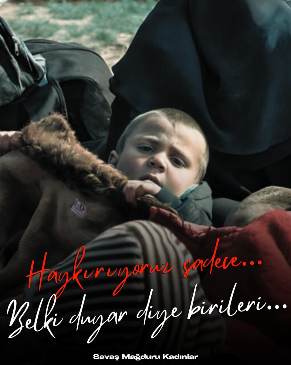 Yıllardır dış dünyadan habersiz; eğitim, sağlık gibi ana ihtiyaçlardan yoksun büyüyen çocuklar ve aileleri için özgürlük talep ediyoruz!

Haykırıyoruz sadece, belli duyar diye birileri...

Savaş Mağduru Kadınlar