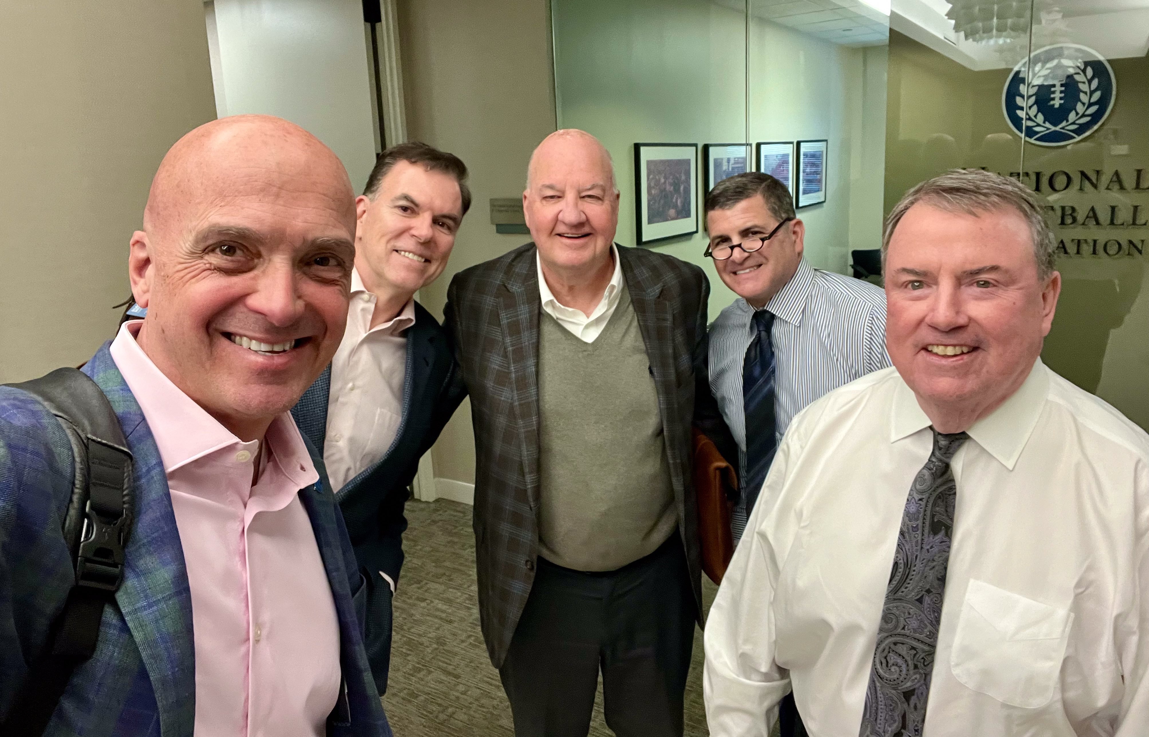 National Football Foundation on X: Great meeting today at NFF Headquarters  with Fishbait Solutions leaders Rick Jones, Rob Temple and Rusty Reed!   / X