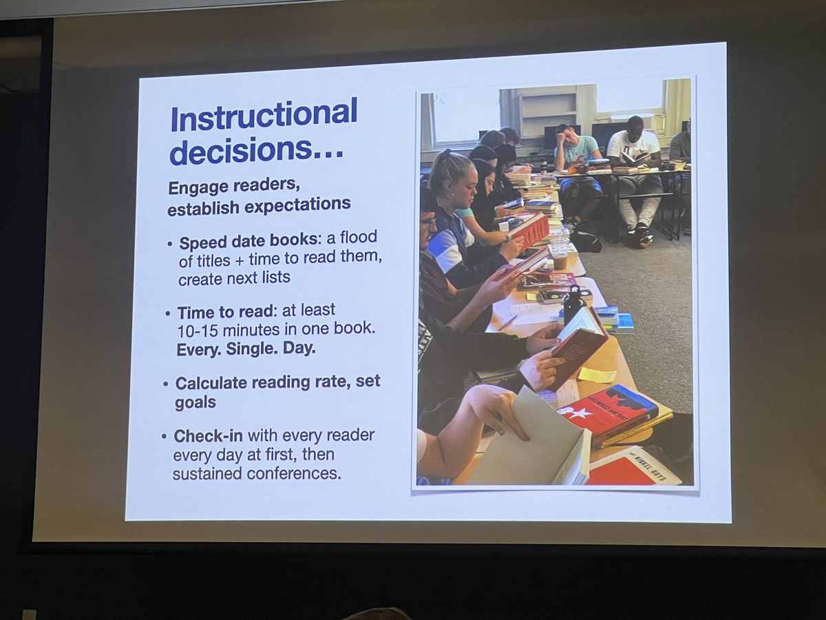 Very grateful to be spending the day with #RVSLiteracy and @pennykittle 📚