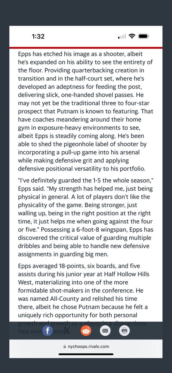 I appreciate the article @ZSmart914 @NYCHoopsnball @PSAhoops ❤️