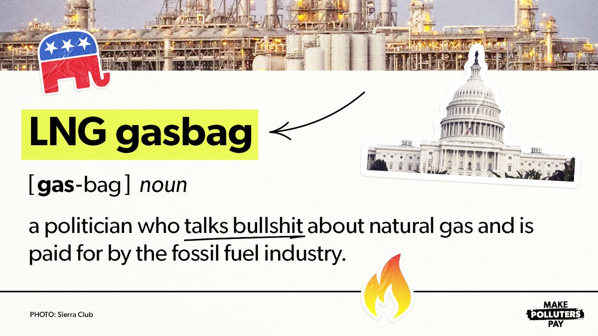 The fossil fuel-backed members of Congress participating in the #DirtyEnergyWeek aren’t interested in protecting our health, safety, climate, or economy. Instead, they only care about protecting their Big Oil & Gas donor's record profits. Take action & write to your reps:…