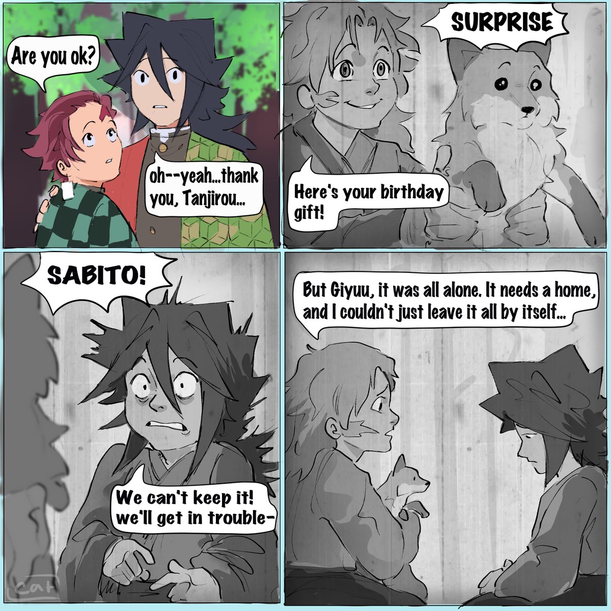 Cat 鬼滅の刃 net-shibuya_4589945620284-ond