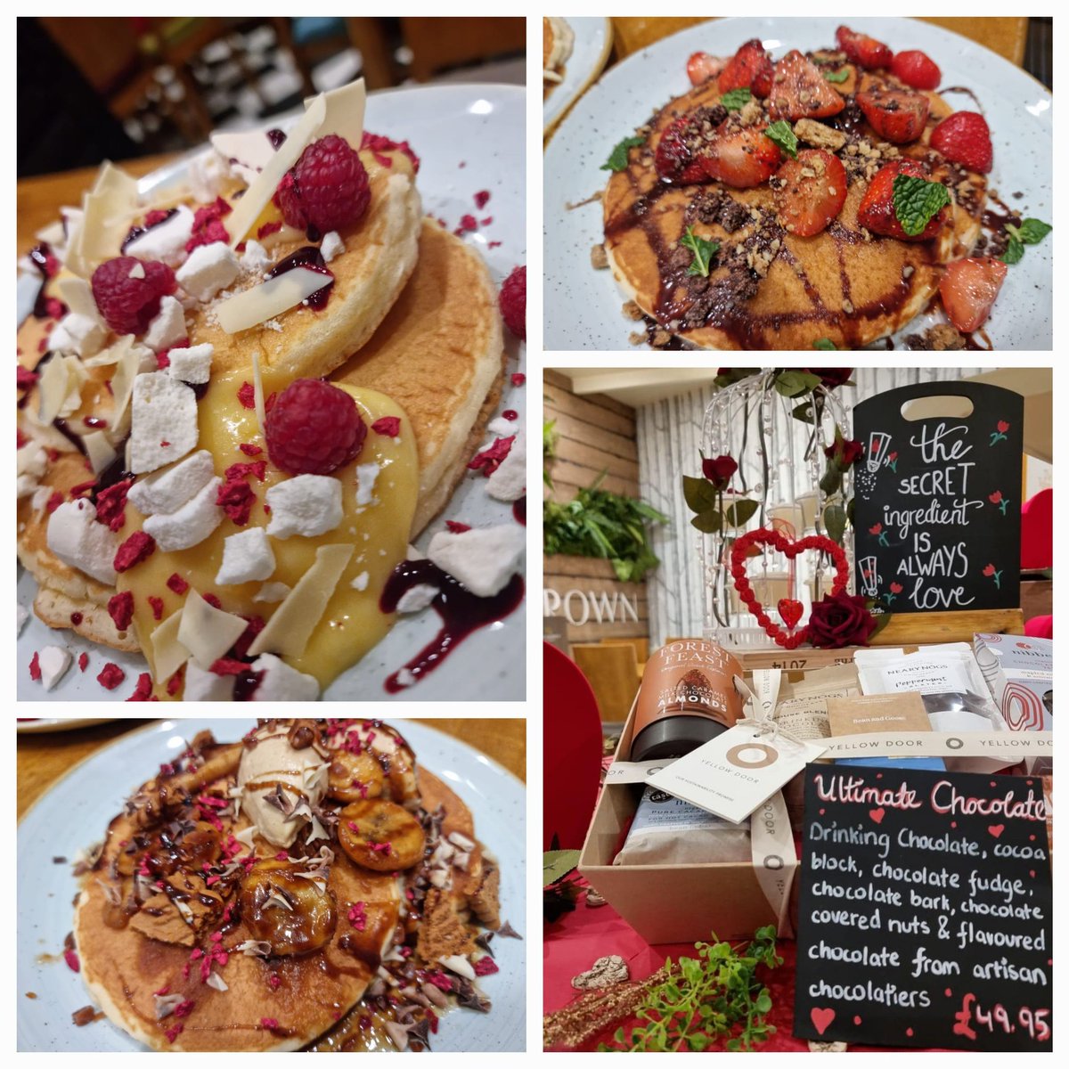 Who's excited for next week?? Pancakes, Valentine's......the secret ingredient is always love ❤️ 
We've decided to make it pancake week 🥰