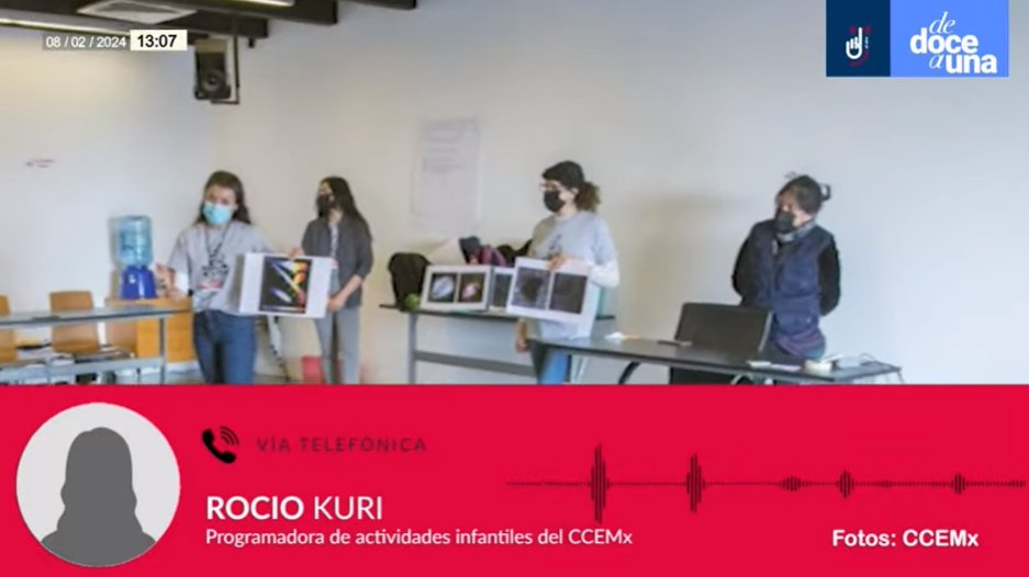 🔴#EnVivo ¬ #DeDoceAUna Con motivo del Día Internacional de la Mujer y la Niña en la Ciencia, @nan_chz nos presenta las actividades que se realizarán este 10 y 11 de febrero en el Centro Cultural de España en México, ubicado en el Centro de la CdMx... youtube.com/live/nCnkpg69z…