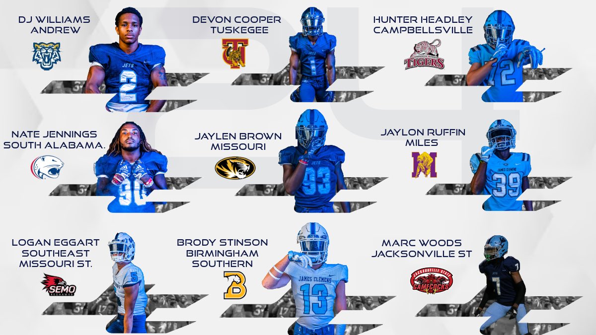 Congratulations to this year’s group of Next Level Jets! 40% of the 2024 senior class signed to play at the next level, 13% higher than the national average. The path to the next level starts on County Line. #NextLevelJets