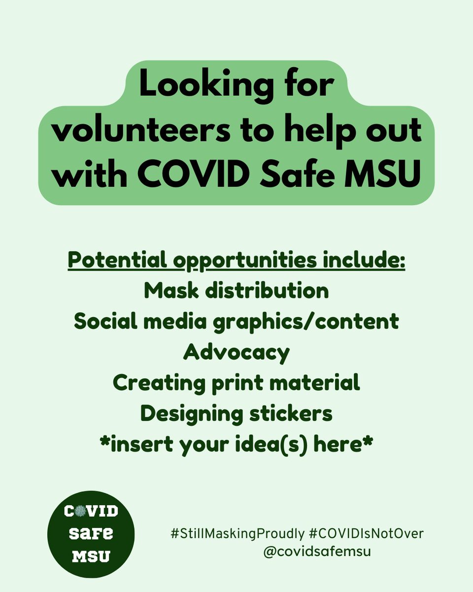 COVID Safe MSU/Michigan tweet media