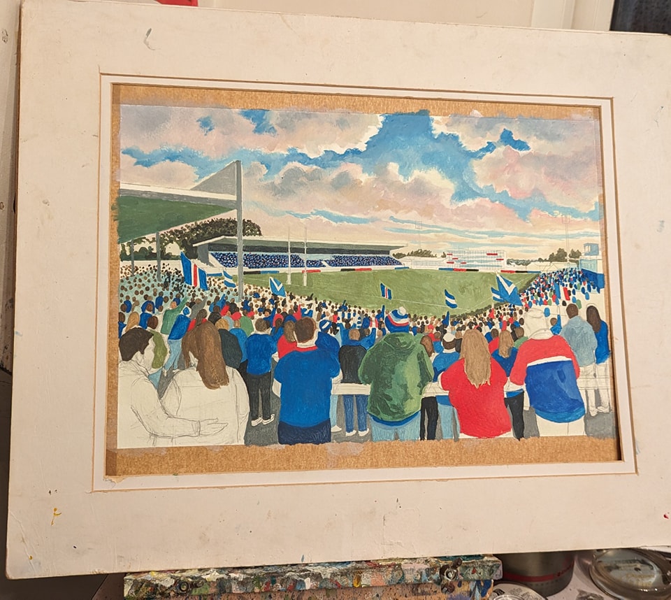 James Muddiman (@jkmartwork) on Twitter photo hi <a href="/downatbellevue/">Down at Belle Vue</a> <a href="/simonshires2/">simon shires</a> <a href="/WTHeritagePod/">Wakefield Trinity Heritage Podcast</a> <a href="/wakeyrule/">Alan</a> <a href="/TrinityDanny13/">TrinityDanny ⚜️</a> <a href="/WFTrinityX/">Wakefield Trinity X</a> <a href="/WakeyTrinityST/">WakefieldTrinityST</a> My #progress of this #new #painting of #wakefieldtrinity #bellevue #rugbyleague ,prints will be available soon RT's appreciated hi <a href="/downatbellevue/">Down at Belle Vue</a> <a href="/simonshires2/">simon shires</a> <a href="/WTHeritagePod/">Wakefield Trinity Heritage Podcast</a> <a href="/wakeyrule/">Alan</a> <a href="/TrinityDanny13/">TrinityDanny ⚜️</a> <a href="/WFTrinityX/">Wakefield Trinity X</a> <a href="/WakeyTrinityST/">WakefieldTrinityST</a> My #progress of this #new #painting of #wakefieldtrinity #bellevue #rugbyleague ,prints will be available soon RT's appreciated