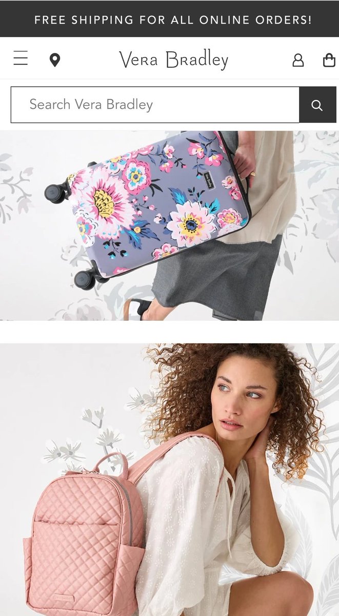 #fashionistas don't miss the Vera Bradley Sale! 25% off handbags, 30% off rolling luggage & more!

Snag the deals at (ad) 🔗 linktw.in/NuPZkk

Prices are subject to change. 

#styleinspiration #styleinspo  #stylefashion  #fashion #fashionistastyle