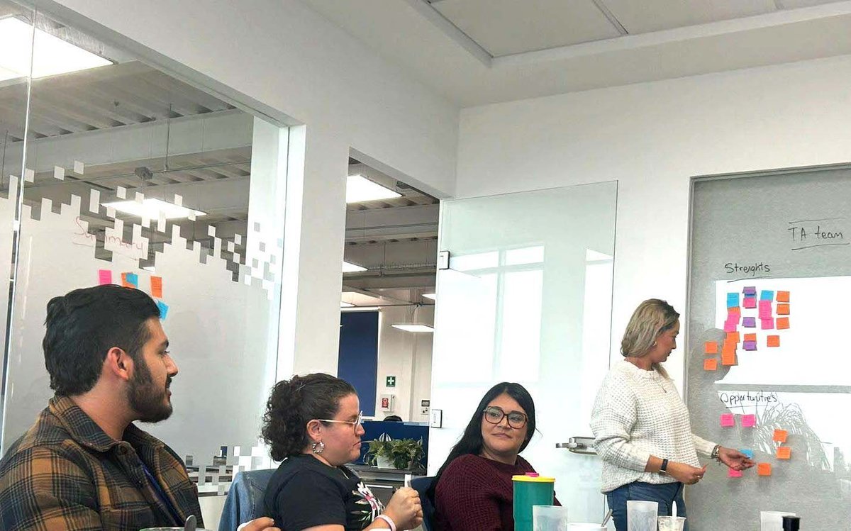 ImprovingMx's tweet image. Last week, we had an incredible time at our Talent Acquisition retreat, crafting strategies to elevate our team's performance and reach new heights. Exciting times lie ahead as we pave the way for a successful year ahead! 🚀 

#TalentAcquisition #TeamStrategy #PlanningForSuccess