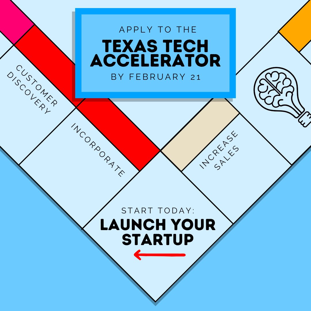 ihubttu's tweet photo. Are YOU an entrepreneur looking for funding, mentorship, and a vibrant community to assist in the launch of your #startup? Win $25K and entrance into the one-year Texas Tech Accelerator Program by applying today! https://t.co/7jgbL4bX0c #LubbockLeads #LocalLBK #TTUAccelerator https://t.co/wTrvXZvEpt