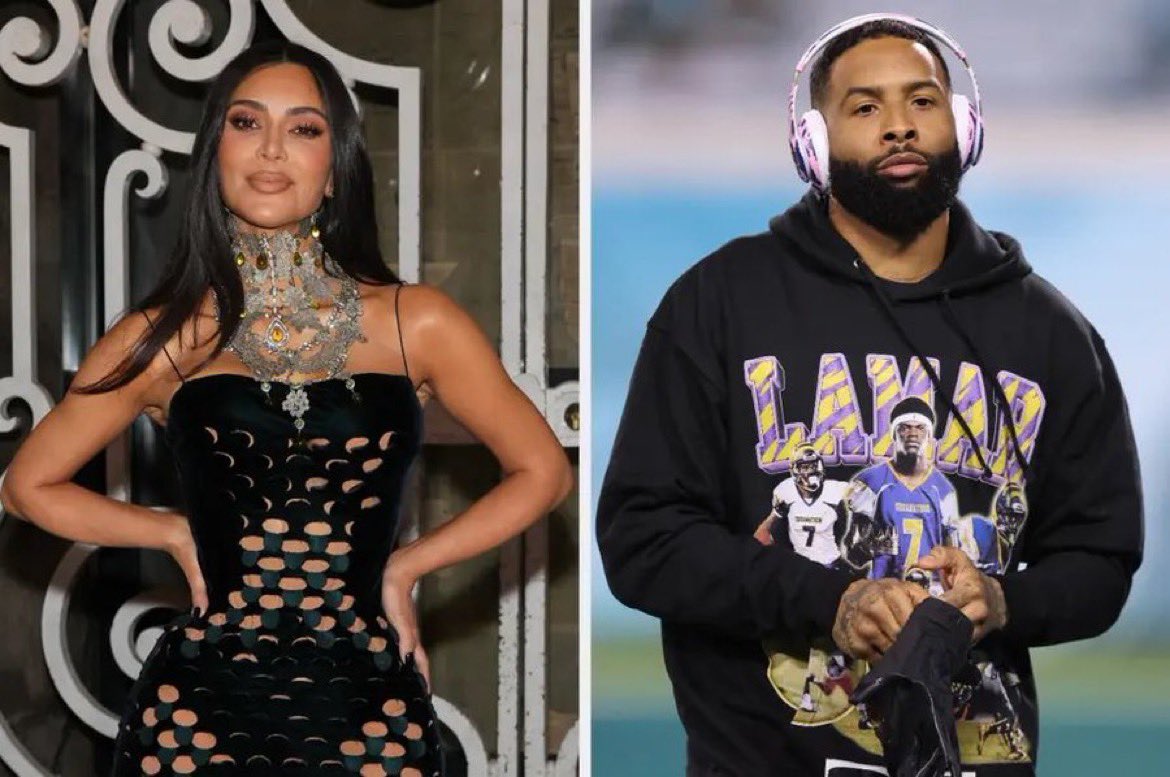 DailyLoud's tweet image. Kim Kardashian and Odell Beckham Jr. 
are reportedly "getting serious” and are working on next steps towards a relationship.