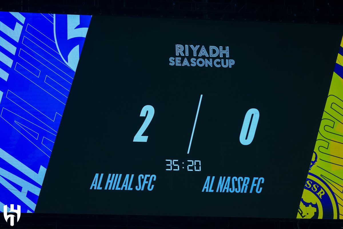#AlHilal_AlNassr ⚽️
#RiyadhSeason Cup ✨
#AlHilal 💙