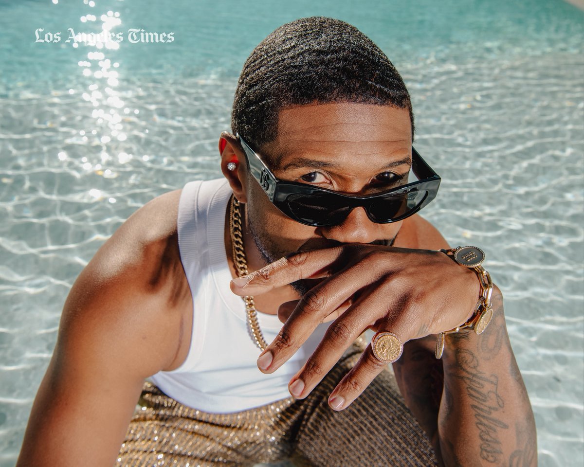 “Romance is the young man’s game,” <a href="/Usher/">Usher Raymond IV</a> tells The Times.

“If you give that romance she will flower for you. She’ll look more gorgeous and beautiful and feel amazing and she will be the shining star in the representation of herself.” latimes.com/entertainment-…