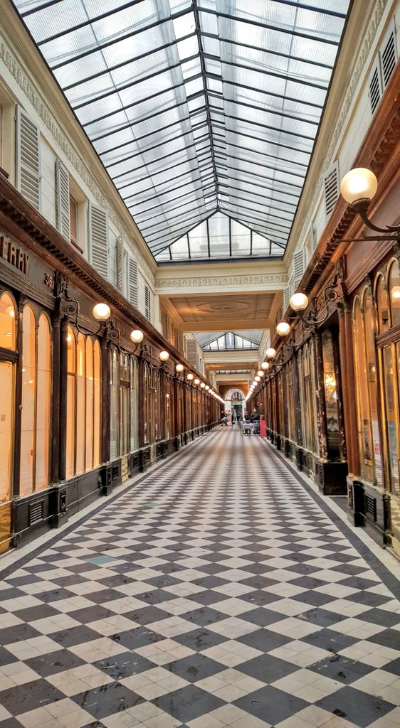 Galerie Vero-Dodat, dating from 1826, offers an #elegant slice of #history paired with sublime #windowshopping #Paris #TheParisEffect #VeroDodat #coveredpassage #architecture #antiques #travel