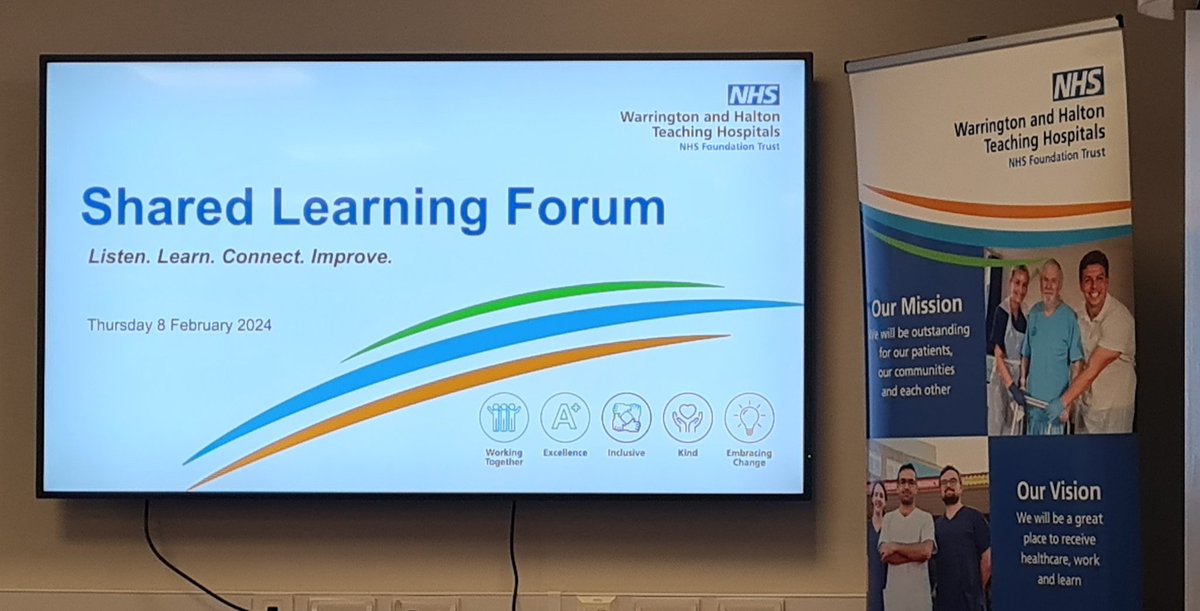 Delighted to meet Lorraine and Elaine in person today at our first #SLFWHH shared learning forum. Both give up their time and share experiences to help us continually improve what we do. Truly inspirational 💫 Thank you both and the #WHHQualityAcademy