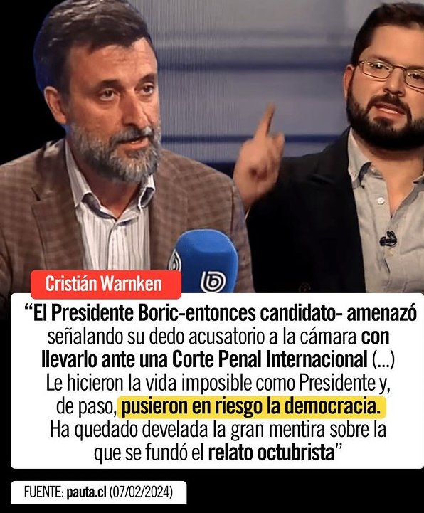 Caplevi1540's tweet image. Absolutamente de acuerdo con Warnken