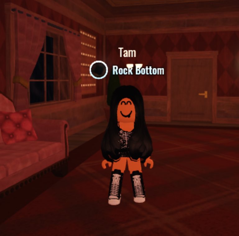 TamaRoblox's tweet image. Rock bottom with no deaths 😎