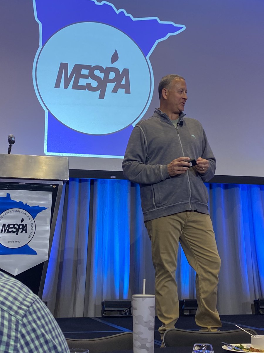 What an engaging storyteller! Appreciate the stories about leaders in the sports world how those qualities apply to our world. Thanks <a href="/RossBernstein/">Ross Bernstein</a> #Mespa2024