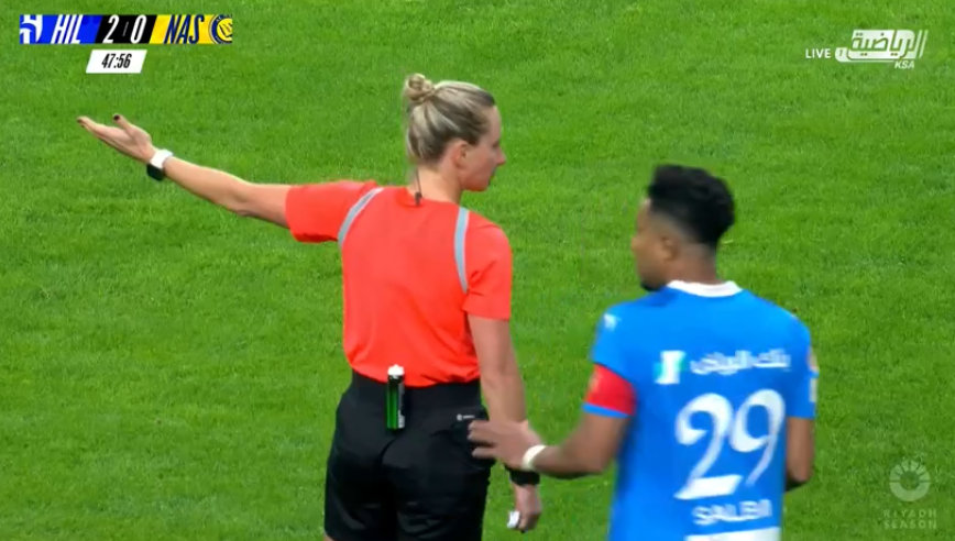 arabnews's tweet photo. #DISALLOWED: @alhilal_en come out swinging in the second half as they have another goal disallowed https://t.co/IVjQPHAQxW https://t.co/tvJ2NBfXit