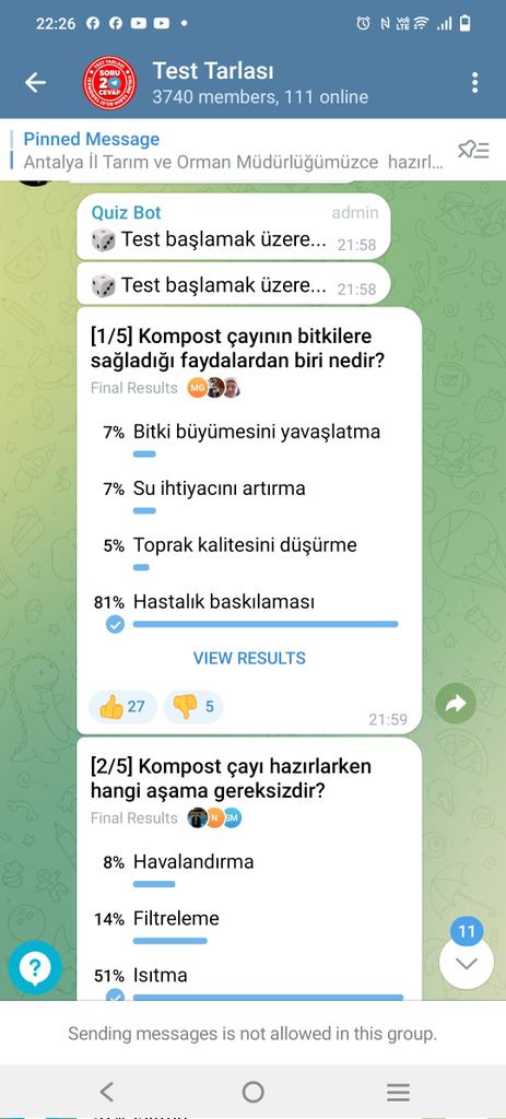 ayferella's tweet photo. @antalyailtarim @FratErkal @ibrahimyumakli 3. Yoklama
#GelecekTarimda #KompostAkademisi https://t.co/EIZWI7YJxH