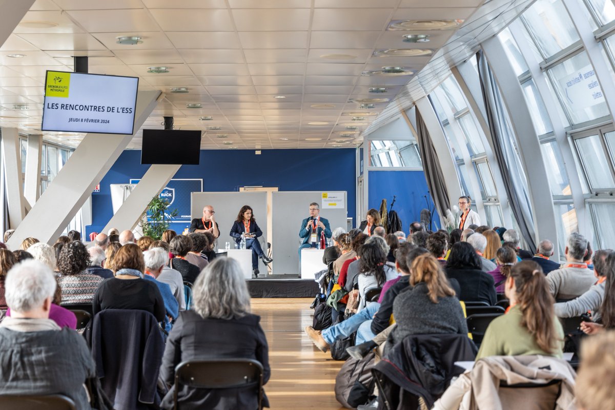 cferrari_38's tweet photo. 🔆 Fierté d'accueillir les "Rencontres de l'#ESS" avec @GrenobleAlpes ! En cette journée des 10 ans de la #LoiHamon, nous célébrons notre #engagement pour une économie sociale et solidaire :
⤵️ https://t.co/BGAVY5OqOC